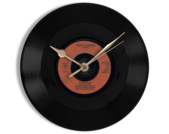 Kenny Loggins "Footloose" 7" Vinyl Record Wall Clock