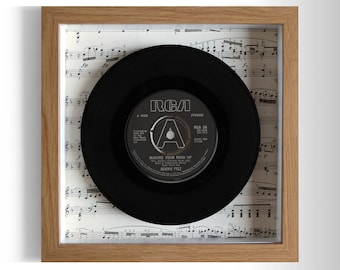 Bucks Fizz "Making Your Mind Up" Framed 7" Vinyl Record