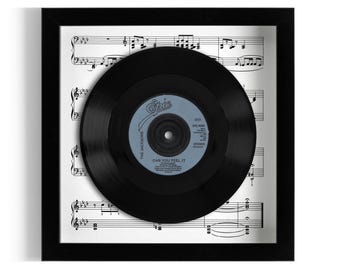 The Jacksons "Can You Feel It" Framed 7" Vinyl Record