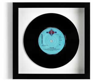 Donna Summer "I Feel Love" Framed 7" Vinyl Record UK NUMBER ONE 17 Jul - 13 Aug 1977