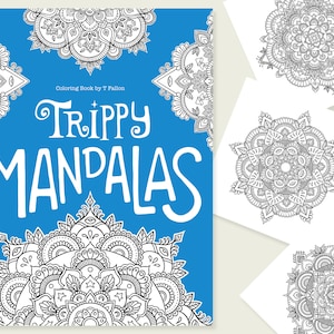 20 Printable Mandala Coloring Pages - Hand-Drawn Designs for Adults - Instant Download PDF - Relaxing Art Therapy