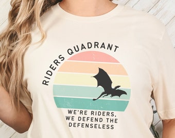 Fourth Wing licensed Shirt, Riders Quadrant, Rebecca Yarros, Violet Sorrengail, Xaden Riorson, Romantasy fantasy, Bookish, gift for reader