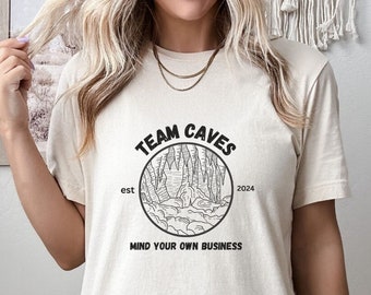 Team Caves, Crescent City Inspired Licensed tee, House of Earth and Blood -House of Sky and Breath- House of Flame and Shadow, Sarah J. Maas