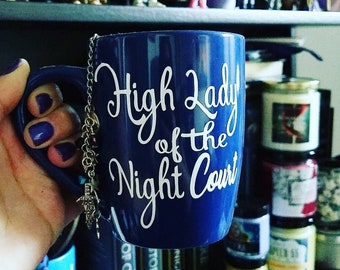 High Lady of the Night Court, ACOMAF,  ACOWAR, a court of mist and fury, High Lady, Night Court, bookish, book gift, Rhysand, ACOTAR, acofas