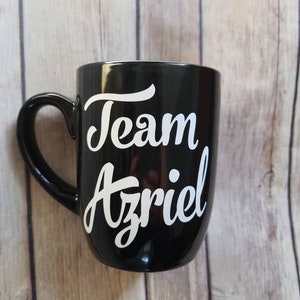 A court of Mist and Fury - Team Azriel mug - ACOTAR, ACOWAR, ACOMAF, Sarah J Maas, Night Court, - Bookish mug , Drinking Vessel