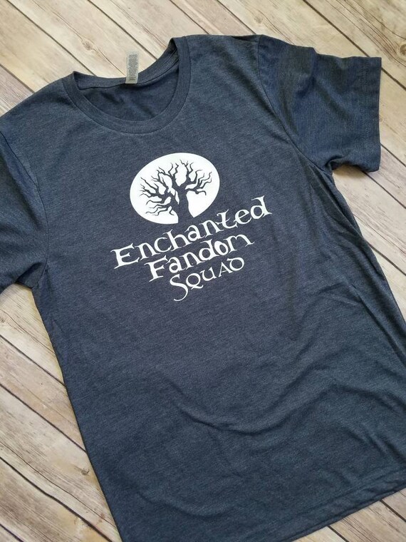 Enchanted Fandom Squad tee shirt, Bookish Shirt, Exclusive Squad Tee Enchanted Fandom Squad tee shirt, Bookish Shirt, Exclusive Squad Tee