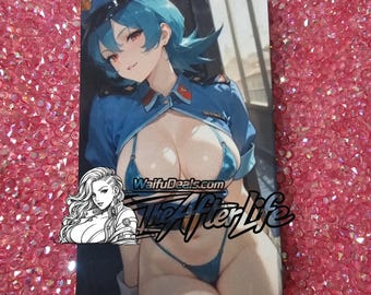 Officer Jenny pokemon proxy thin metal waifu card NSFW 18+