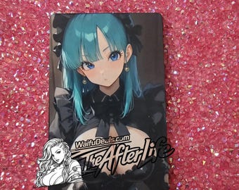 Bulma bluma dragonball z proxy thin metal or thick plastic  waifu cards NSFW 18+