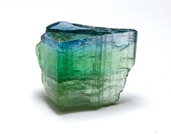 Bi Color Terminated Tourmaline Crystal