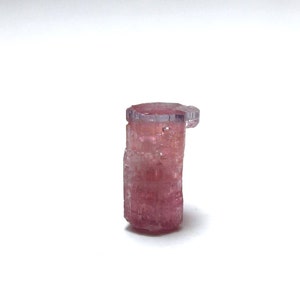 Pink Etched Tourmaline Crystal