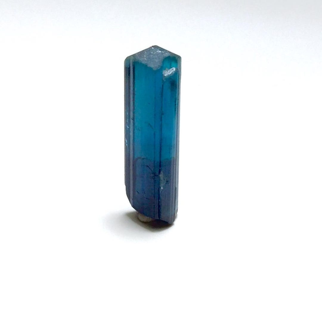 Deep Ink Blue Deep Ink Blue Tourmaline Crystal - Etsy