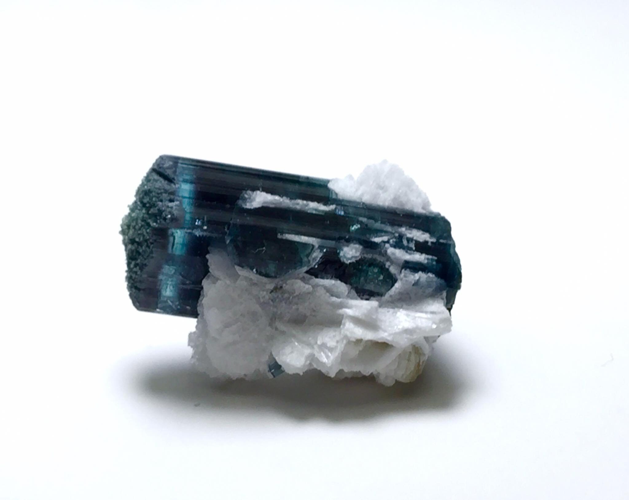 ブルーキャップトルマリン標本 - Etsy 日本