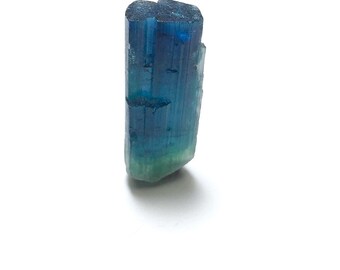 Ink Blue Bi Colour Tourmaline Crystal