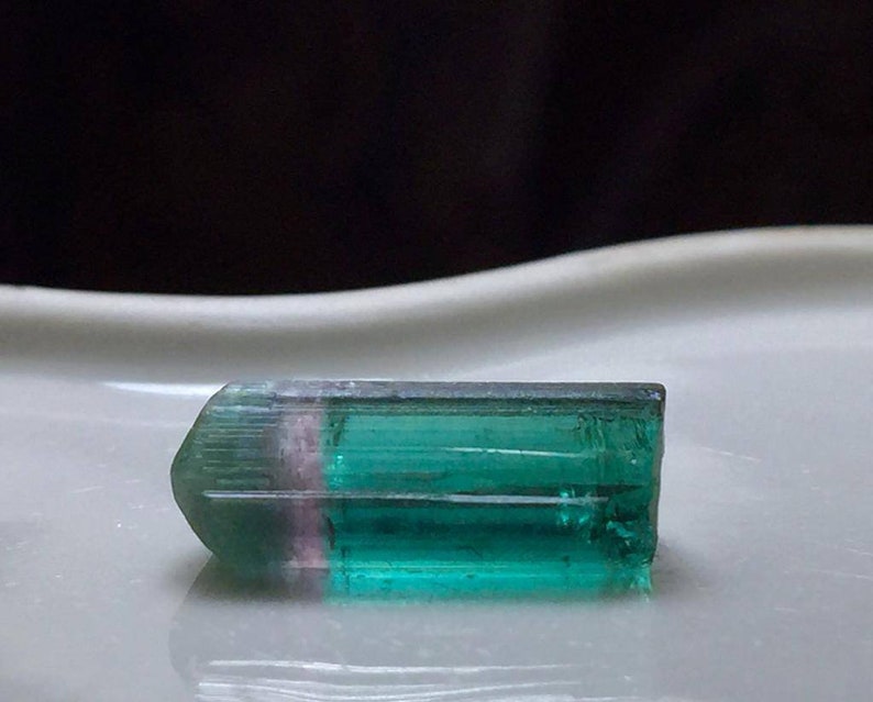 Tri Colour Tourmailine Crystal