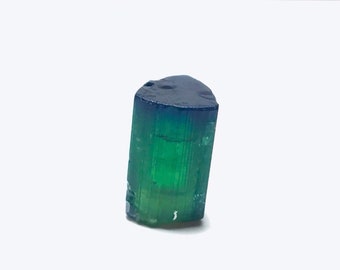 Blue Cap Bi Color Tourmaline Crystal