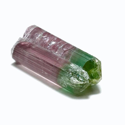 Bi Color Terminated shops Tourmaline Crystals