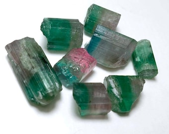 Bi Colour Tourmaline Crystals