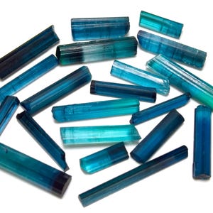 Bi Color Terminated Tourmaline Crystals lot