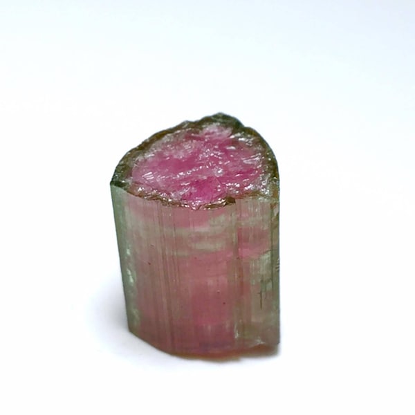 Watermelon Tourmaline Slice