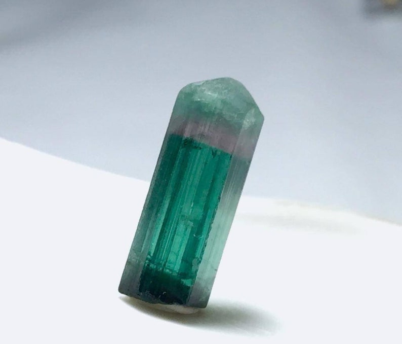 Tri Colour Tourmailine Crystal