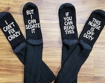 Nurse Gift, Nurse Gift Funny, Nurse Gift Ideas, Gifts for Nurses, Gifts for Nurses Men, Male Nursing Student, Funny Nursing Socks