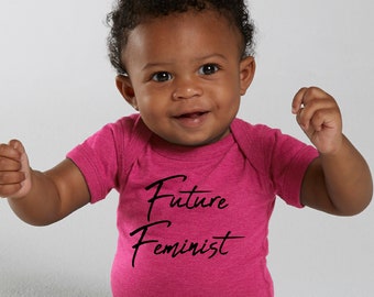 Feminist Baby, Feminist Baby Gift, Feminist Baby Shirt, Social Justice Gift, Newborn Gifts, Newborn Gift Ideas, Newborn Girl Shirt