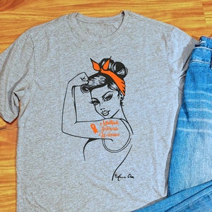 MS Awareness, MS Awareness Shirts, MS Awareness RIbbon, Multiple Sclerosis, Multiple Sclerosis Shirt, Multiple Sclerosis Walk, Warrior