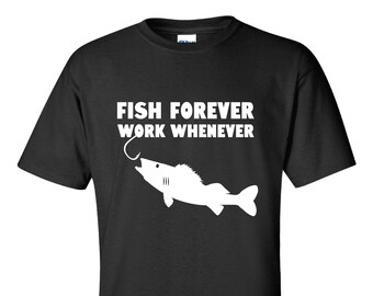 Fishing Tshirt, Fishing Shirts, Fishing Gifts, Fish TShirt, Fisherman Gift, Walleye Shirt, Walleye Fish, Dad TShirt, Fisherman Shirt