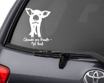 Vegan Decal, Vegan Car Decal, Vegan Decal Stickers, Vegan Sticker, Vegan Car Sticker, Vegan Gift, Vegan, Animal Lover Decal, Vegetarian