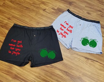 Christmas Boxer Shorts, Boxer Shorts Christmas, Mens Christmas Boxer Shorts, Christmas Boxers, Naughty Boxer Shorts, Gift for Him, Boxers