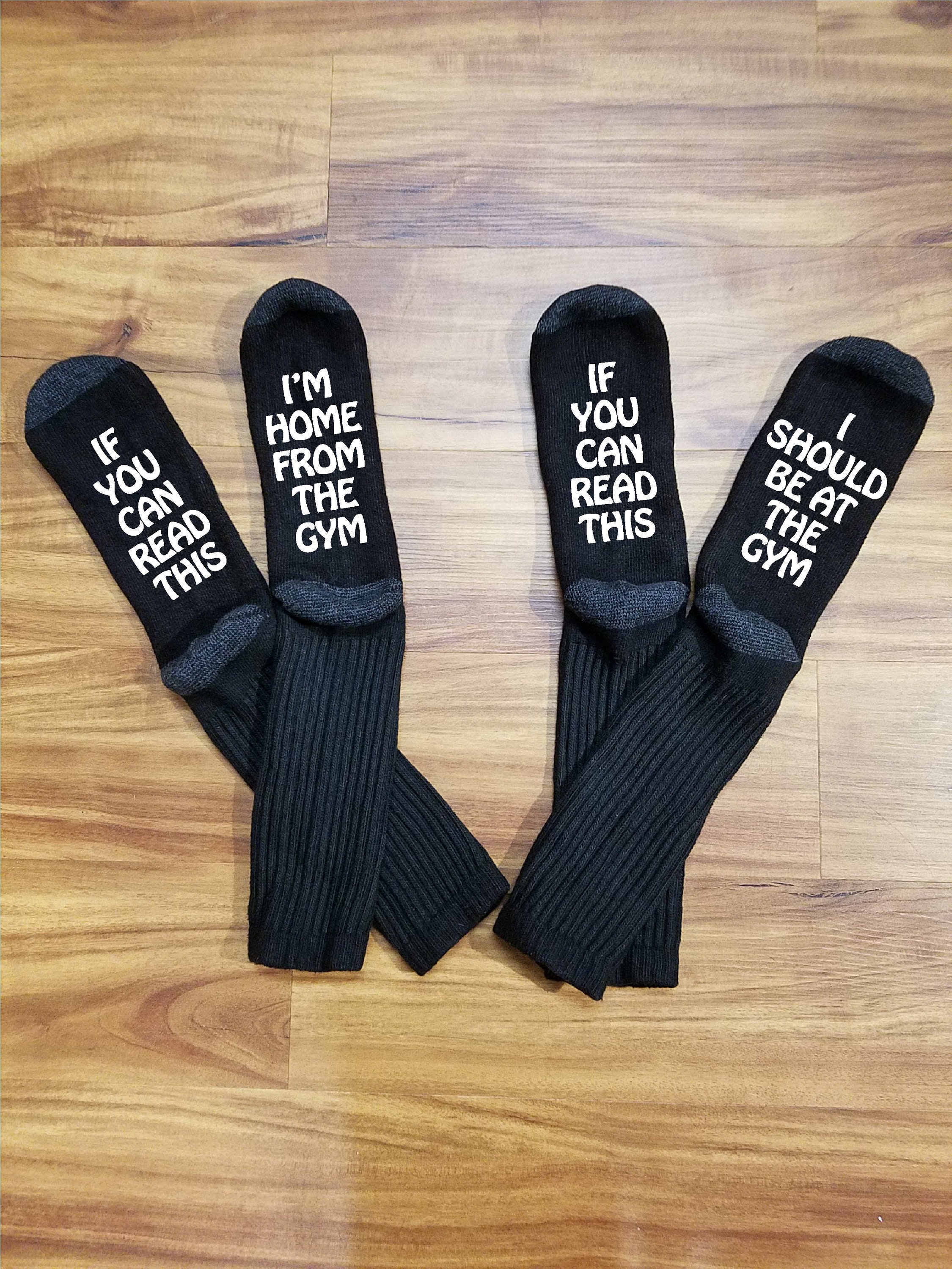 Funny Gym Gifts Men Funny Bodybuilding Gift Men Fitness Gym Socks for Sale  by DSWShirts