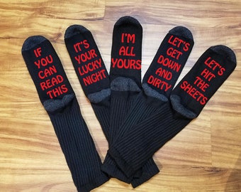 Naughty Gifts for Him, Naughty Gifts for Husband, Naughty Gifts for Boyfriend, Sexy Gift for Him, Sexy Gift for Husband, Naughty Socks