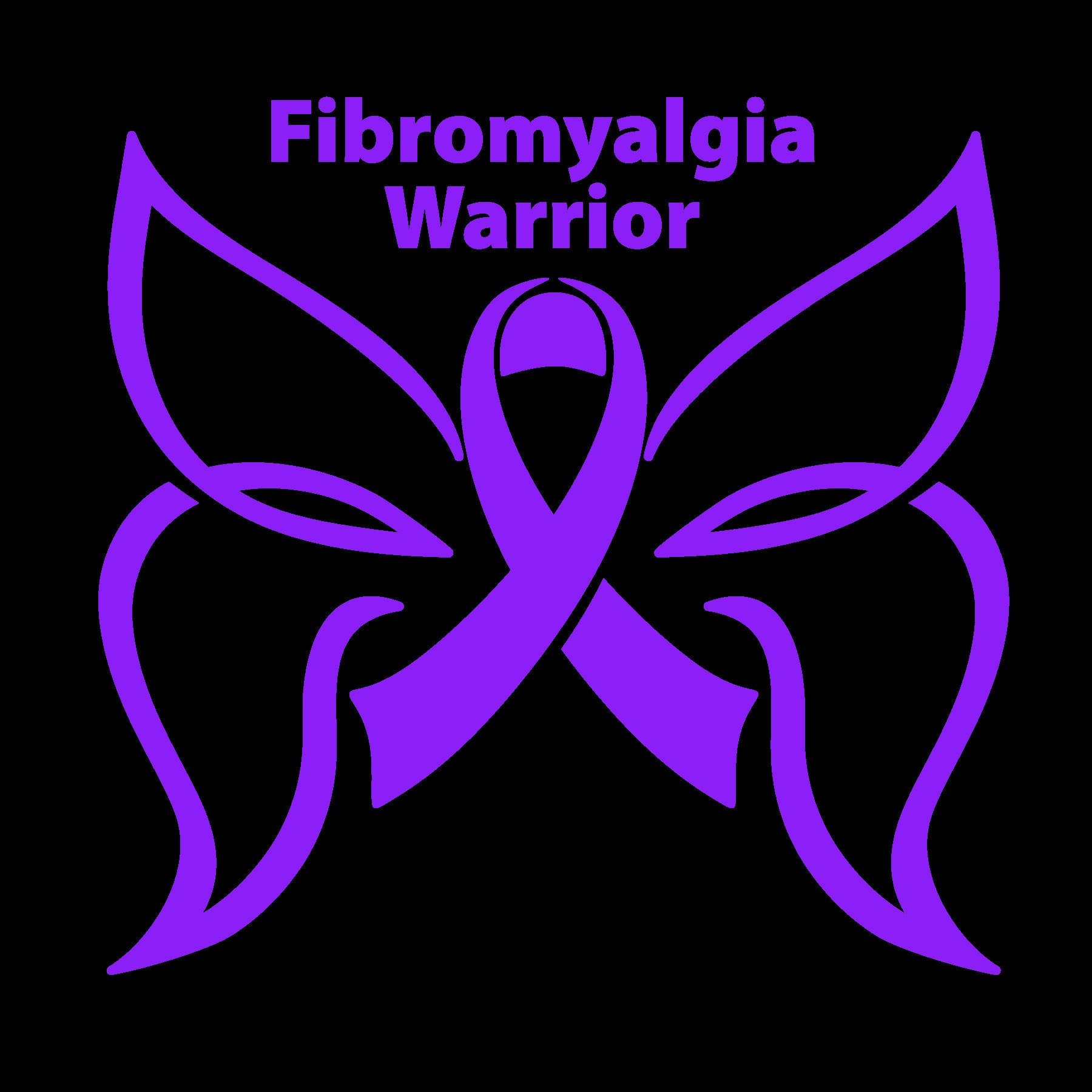 Purple Awareness Ribbon, Purple Awareness Ribbon Decal