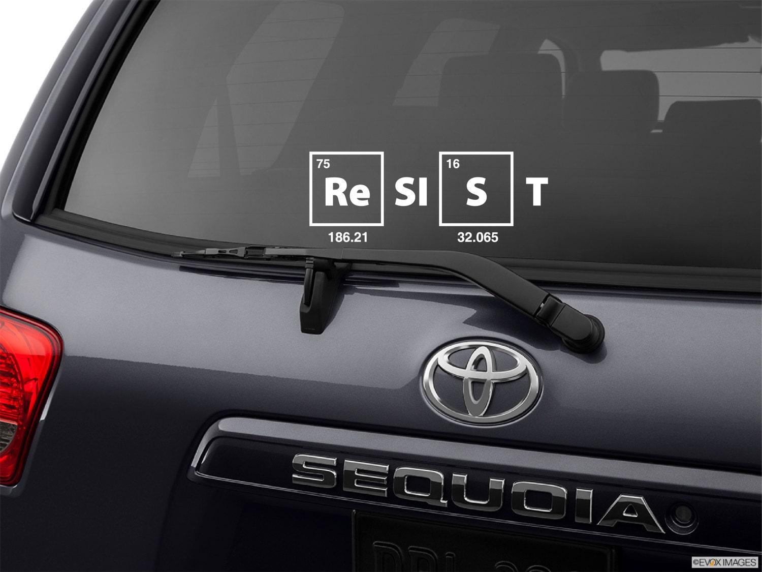 Resist Decal Resist Car Decal Resist Sticker Science Decal
