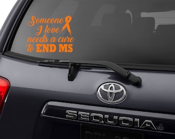 Multiple Sclerosis Decal, Multiple Sclerosis, MS Decal, Multiple Sclerosis Sticker, MS Awareness, Multiple Sclerosis Awareness, MS, Decal