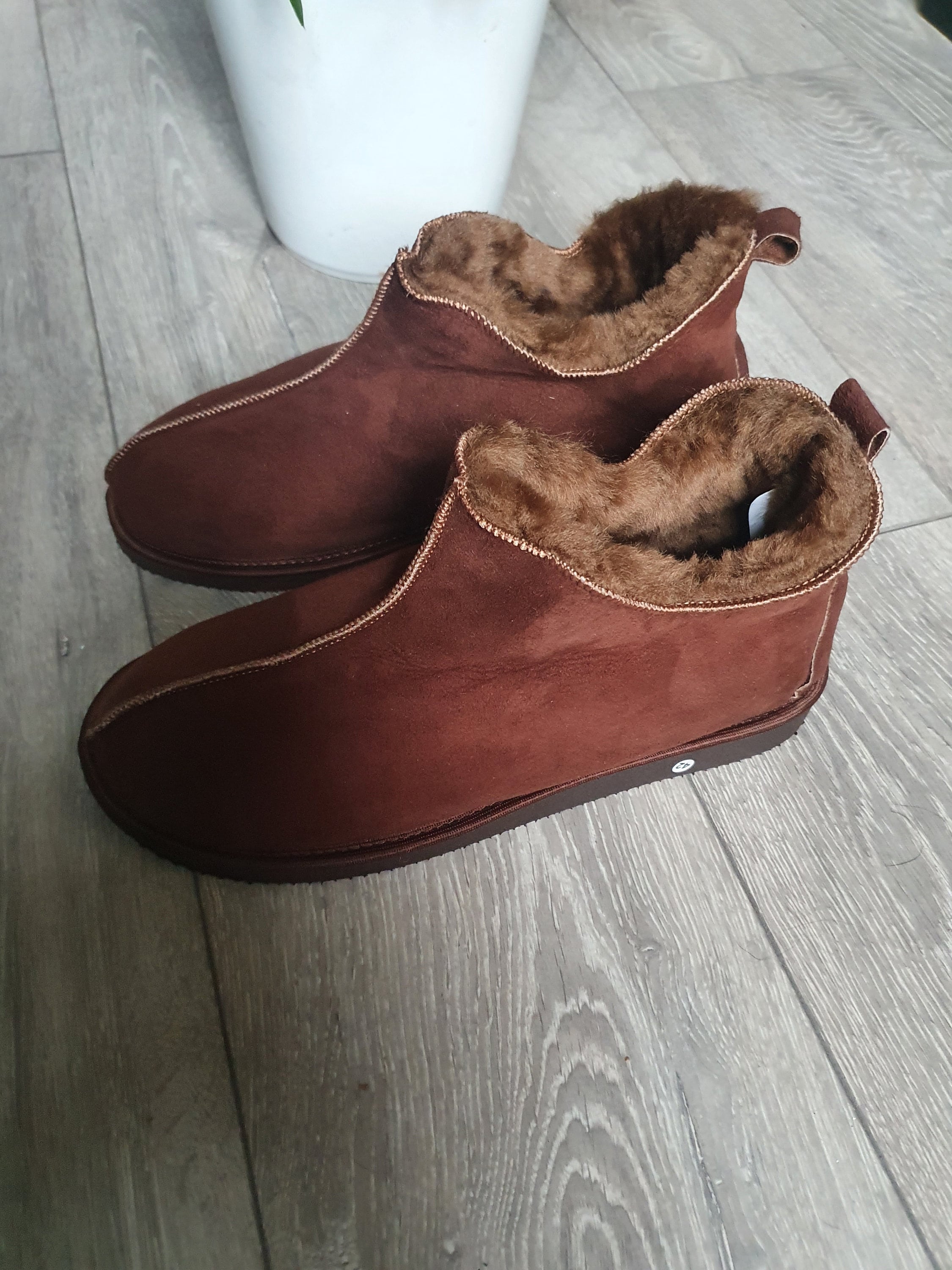 sheepskin shoes mens