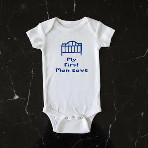 My First Man Cave bodysuit / baby boy/ funny baby shirt / mancave/ baby shower / baby/ newborn / gift