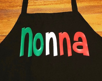 Personalized Aprons / Italian / Italy / Italian heritage / Italian pride / apron / cooking / chef / foodie / mangia