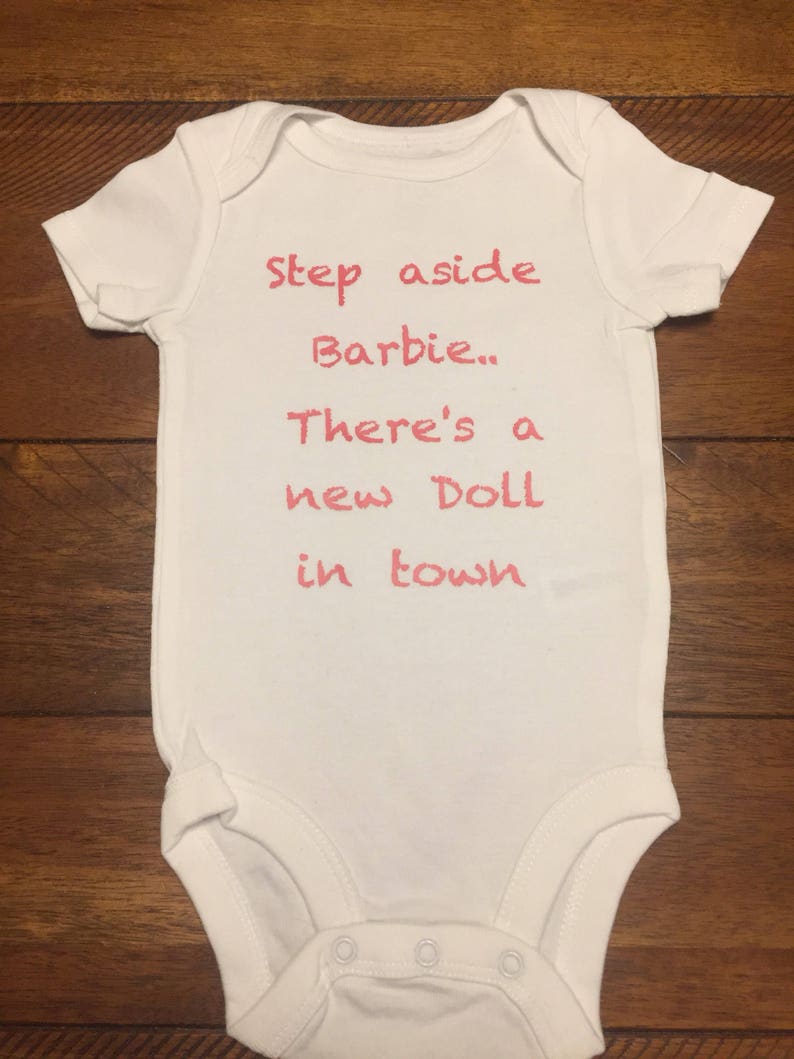 barbie baby onesie