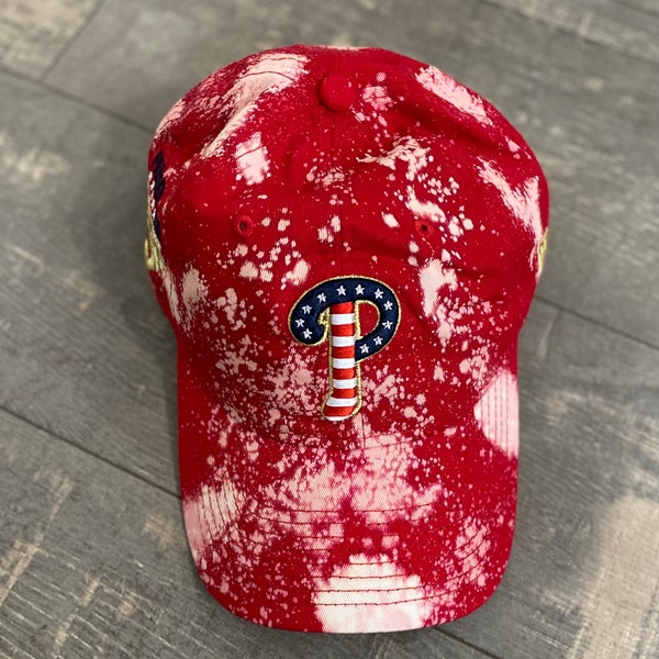 New Era Brand - Authentic Bleached Phillies unisex hat - Philadelphia Phillies - Baseball - MLB