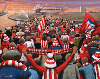 Keel Crossing Match Day by Chris Cummings FREE UK Postage