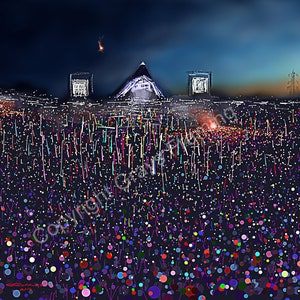 Glastonbury von Chris Cummings FREE UK Porto