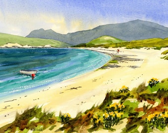 Vatersay Bay door Roger Gadd GRATIS Britse verzendkosten