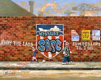 Wearside by Chris Cummings Wall art FREE UK Postage