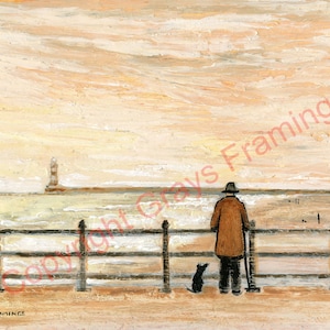 Lowry at Sunderland by Chris Cummings Wall Art  FREE UK Postage