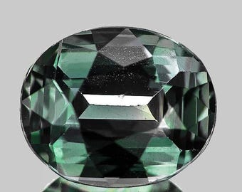 TOP TOP TOP !! SAPHIR VERT DE TANZANIE 4 mm x 3 mm ★★ p482