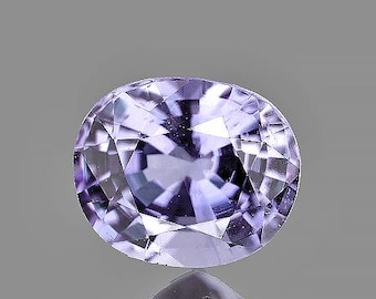5x4 mm {0.41ct} Oval Natural Light Purple Sapphire [VVS Clarity] Natural Loose Gemstone Earthly Mined for Jewelry Ring Top Quality