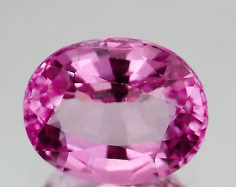 Natural Neon Pink Spinel – 0.72 ct, 6x5 mm Oval Cut, Flawless–VVS Clarity, Earth-Mined Mahenge Quality Gemstone for Jewelry