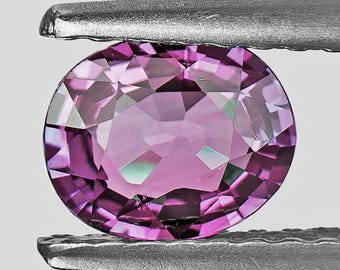 Natural Intense Pink Purple Sapphire 5x3 Mm 2 Pieces Oval