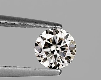 2.00 mm 1 piece Natural Champagne Diamond [VVS-VS Clarity] Earthly Mined Loose Diamond For Jewelry Fancy Diamond Top Quality Round Cut